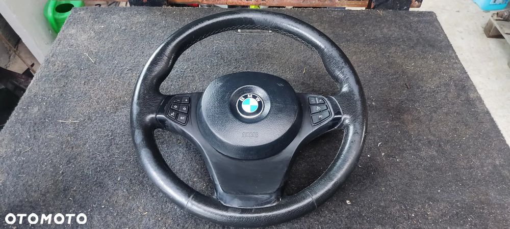 BMW X5 E53 KIEROWNICA SKÓRA MULTIFUNKCJA AIRBAG