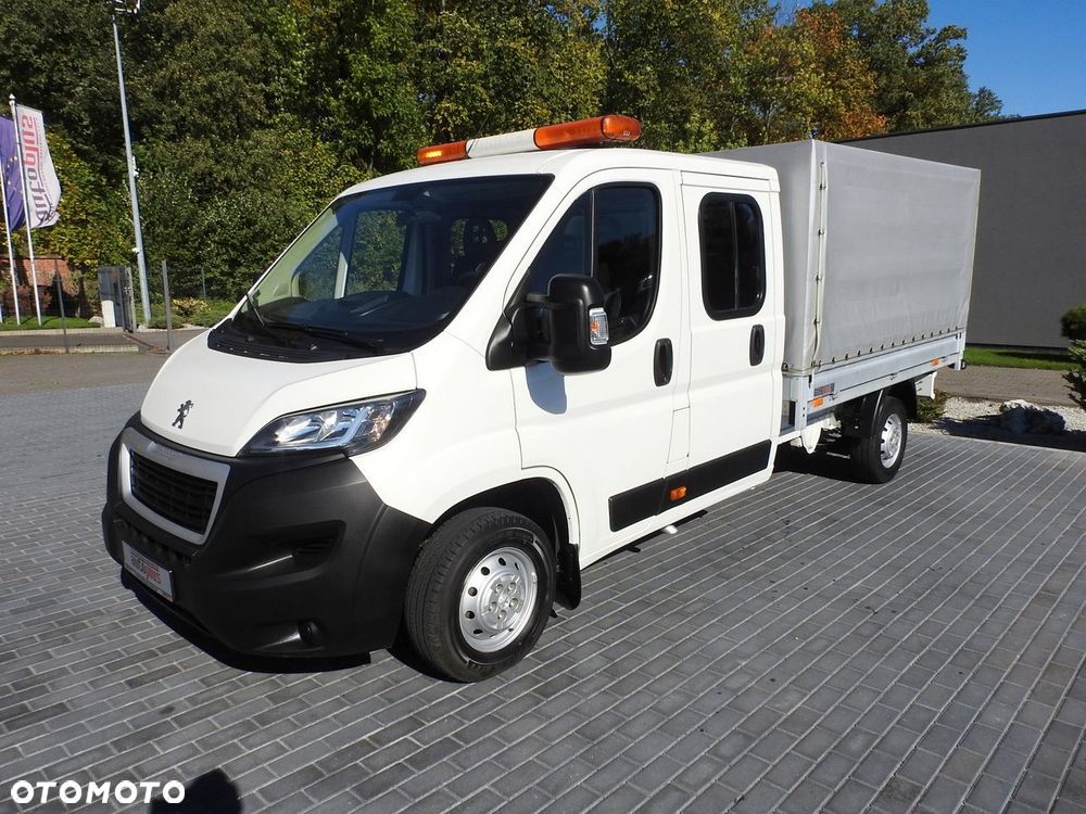 Peugeot BOXER SKRZYNIA PODWÓJNA KABINA DOKA 7 MIEJSC KLIMATYZACJA  140KM - 7