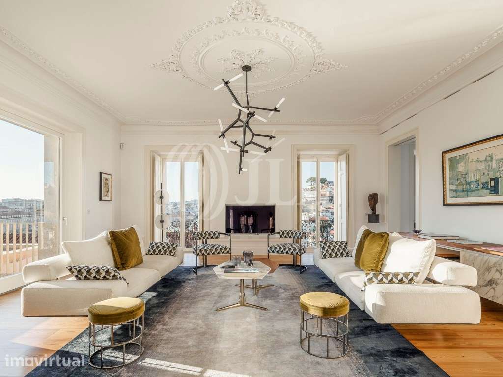 Apartamento T3+2 com jardim, em pleno Castelo, Lisboa - Grande imagem: 3/60