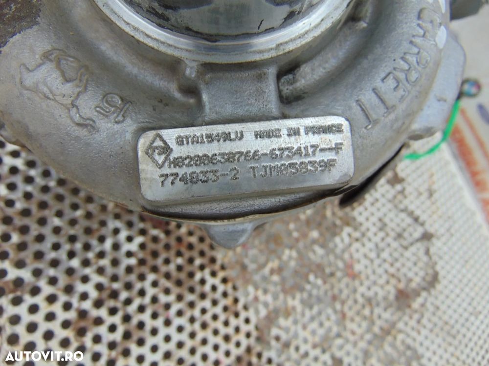 Turbina Nissan X trail 2.0 t32 t31 Renault koleos Laguna 3 espace 4 m9r cod 8200638766 - 7