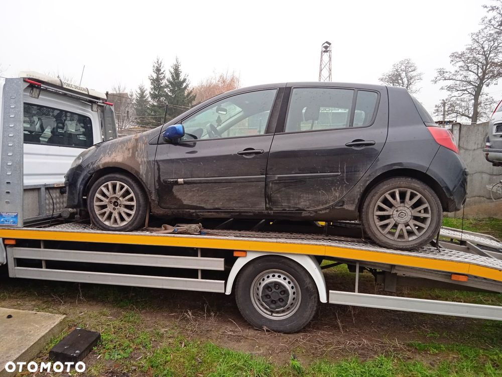 Na części Renault Clio III kolor NV676 K9K766 skrzynia JR5124 maska klapa błotnik drzwi zderzak - 3