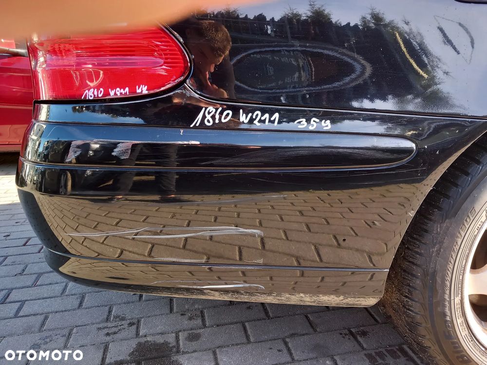 MERCEDES W211 ZDERZAK TYLNY TYŁ KOMBI PARKTRONIC PDC KOLOR: 359 - 2