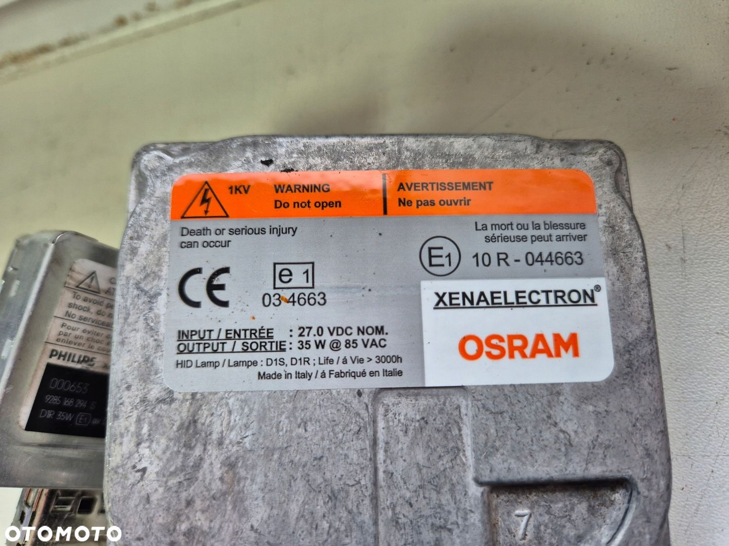 PRZETWORNICA MODUŁ XENON LAMPY REFLEKTORA MAN TGX TGS EURO 6 - 4