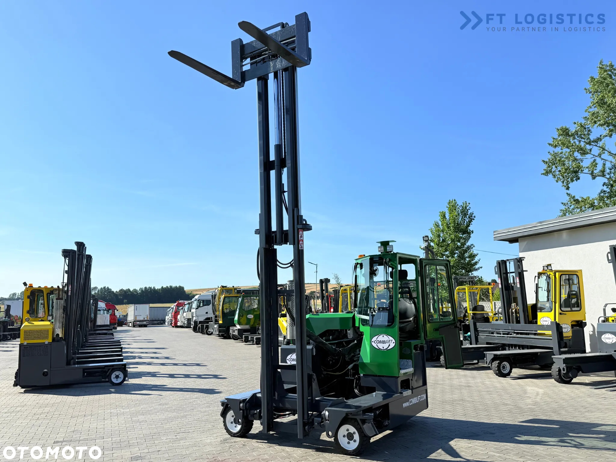 Combilift C3000 / DUPLEX - 4100MM / DIESEL / WOLNY SKOK / KABINA / JAK NOWY - 39