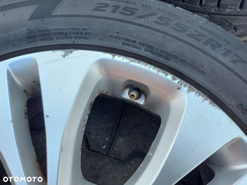 kia soul 2 ii felgi aluminiowe 17r 6,5j et51 52910-b2200 komplet 5x114,3 - 6