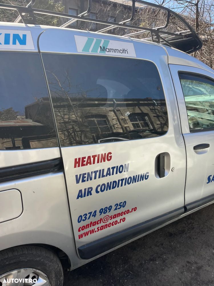 Usa dreapta laterala spate culisanta cu geam Dacia Dokker 2012-2022 gri