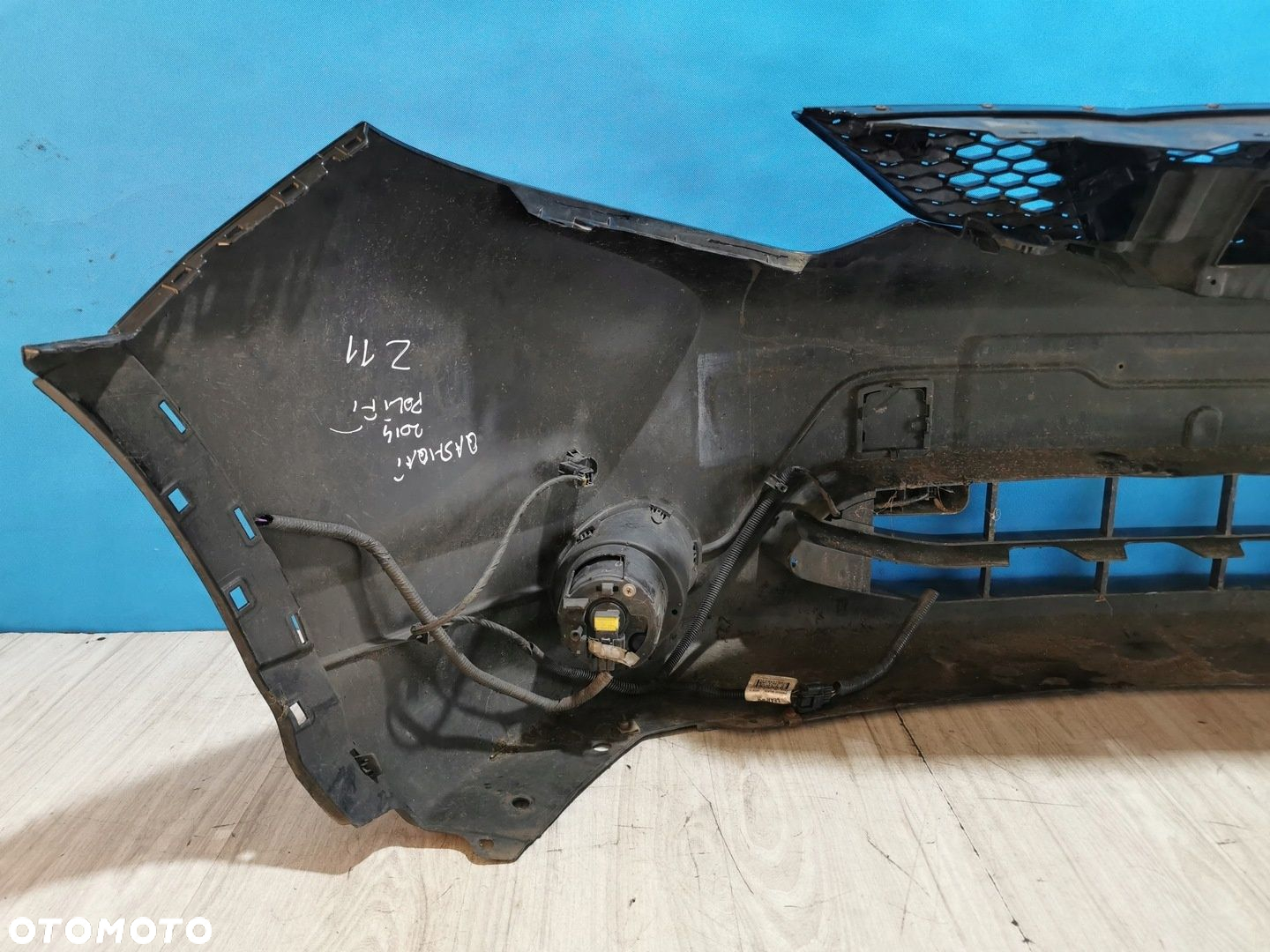 Nissan Qashqai J11 2014/2017 zderzak grill przód przedni Z11 PDC - 5