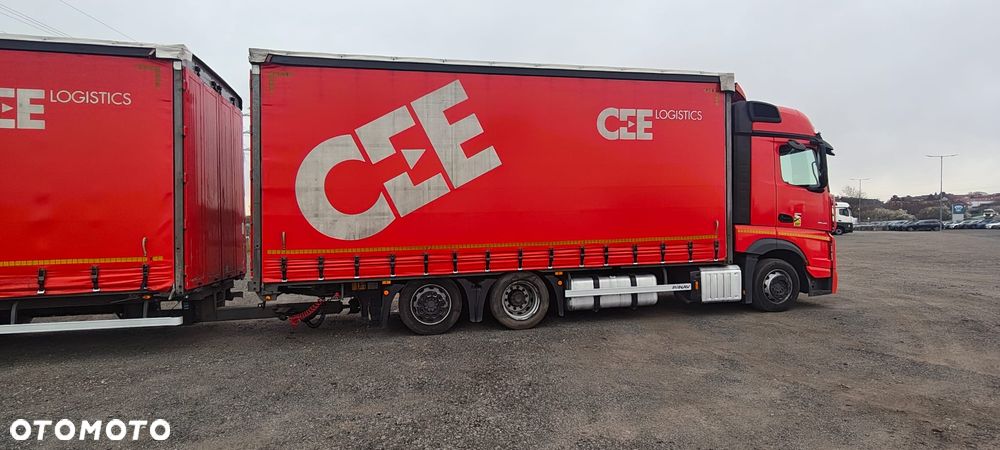 Mercedes-Benz ACTROS  MP5 euro6 6x2 jumbo zestaw  120m 38palet - 9