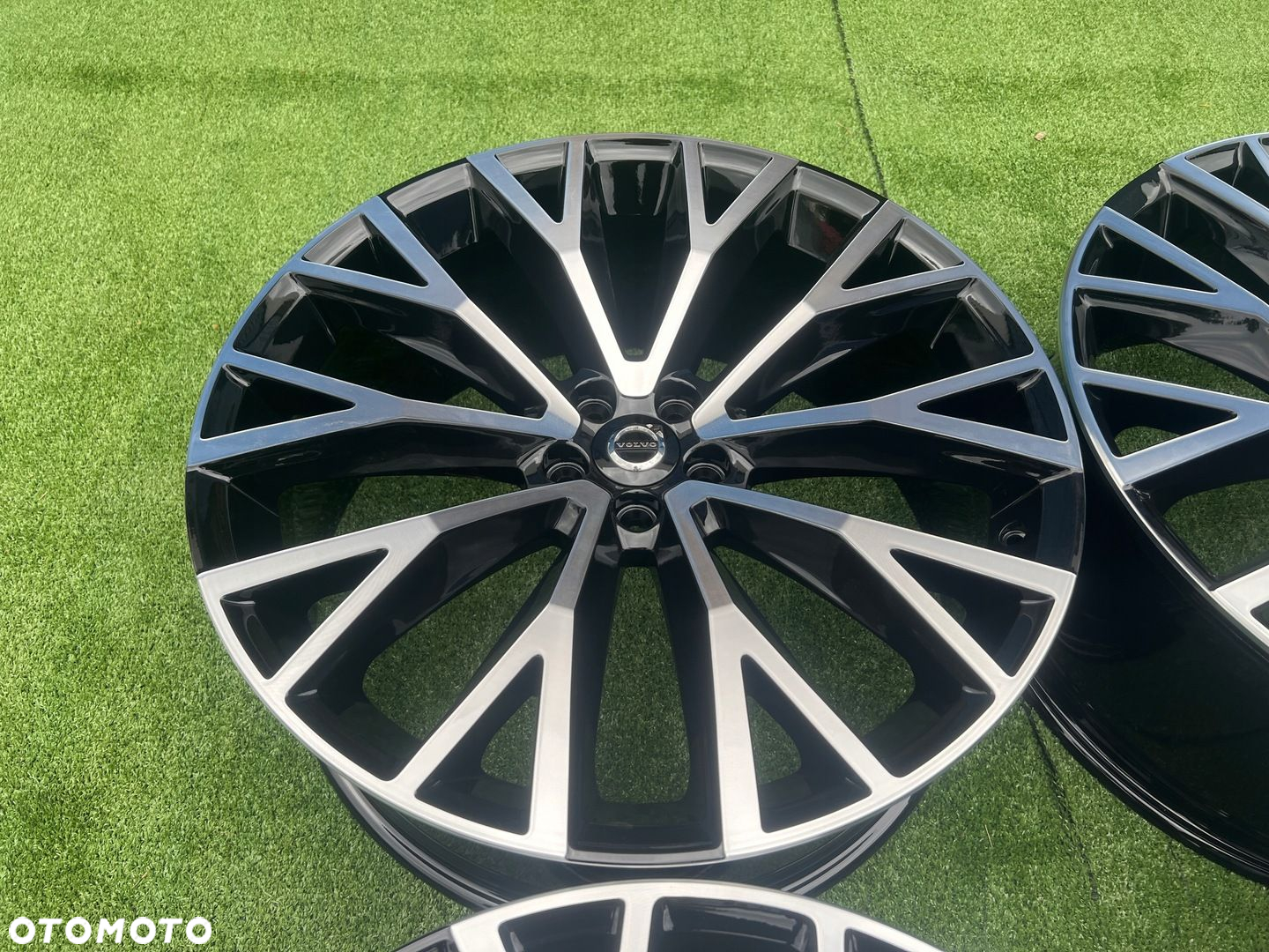 KOMPLET FELG FELGI ALU VOLVO XC60 XC90 R DESIGN 22 ET43 5X108 ORYGINALNE - 6