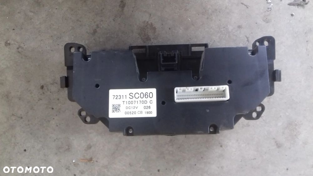 panel nawiewu t1007170d 72311sc060 Subrau Forester III SH 2.0 D EE20Z - 2