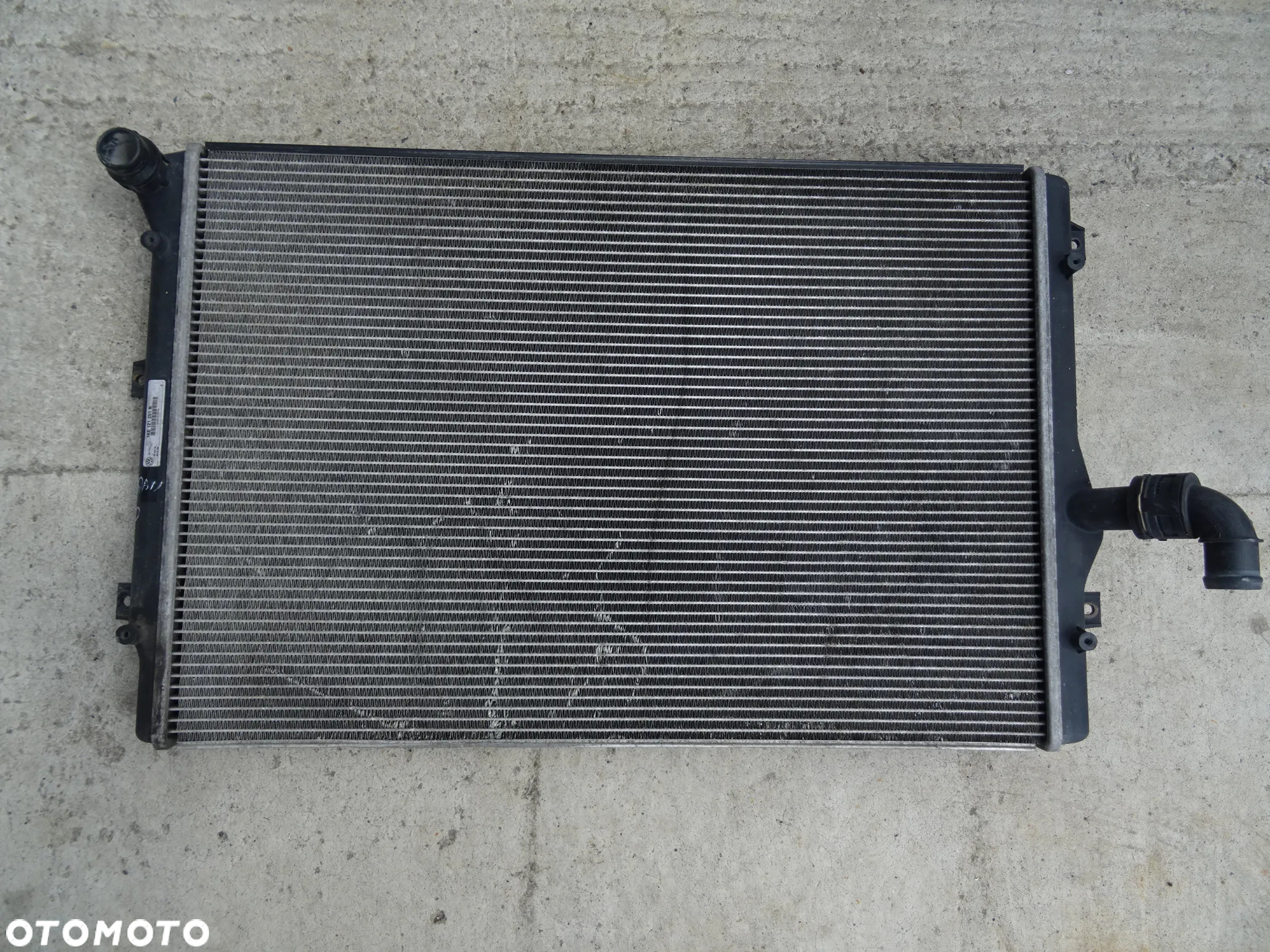 VW TOURAN 1 CADY ALTEA CHŁODNICA WODY INTERCOOLER WENTYLATORY - 5