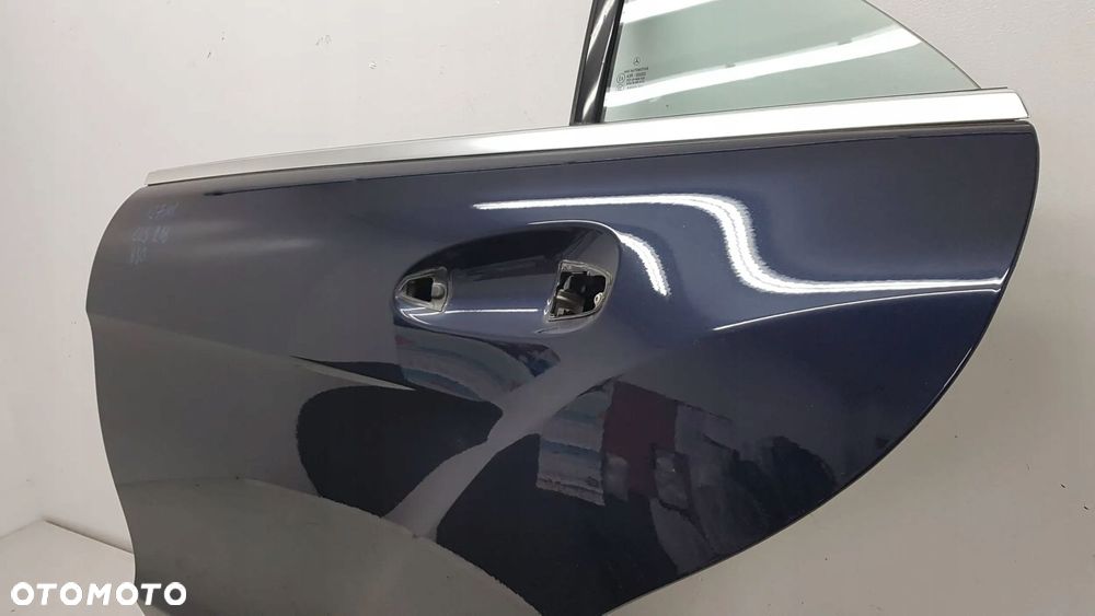 mercedes cls 218 sedan drzwi lewy tył tylne szyba mechanizm idealne 890 eu - 4