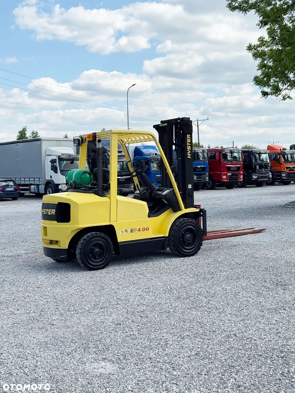 Hyster H4.00XMS-6 / udzwig 4000 kg / przesuw boczny / bardzo dobry stan - 11