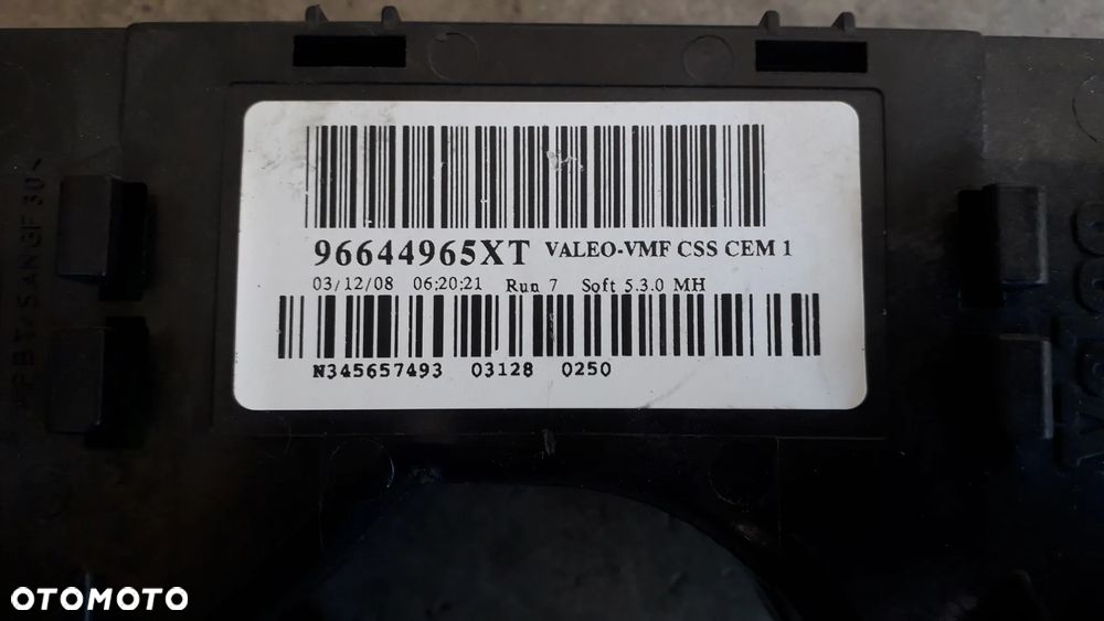 przełącznik świateł kierunkowskazów wycieraczek 96644965XT Citroen c4 I lift 1.6 VTI - 4