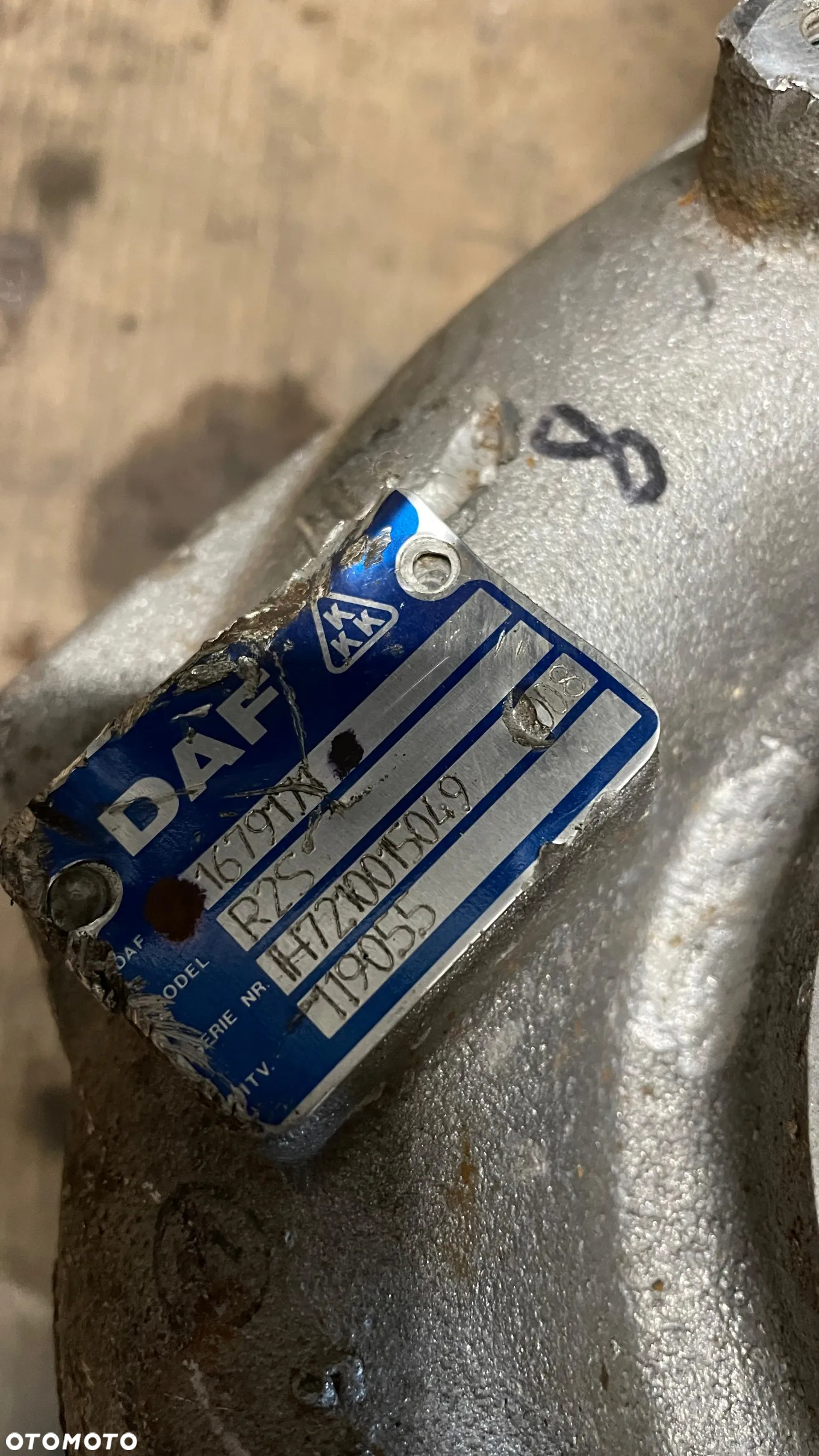 Turbosprężarka do regeneracji DAF XF 166066 / 1679171 TURBO PACCAR - 5