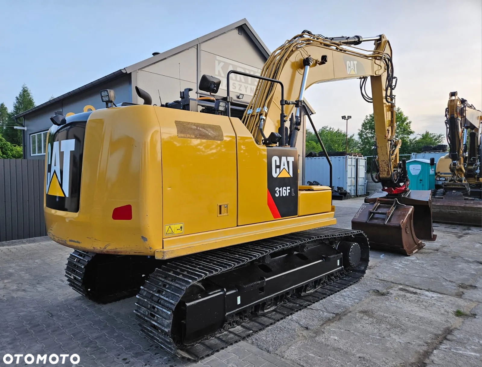Caterpillar KOPARKA GĄSIENICOWA CAT CATERPILLAR 316FL 316E 316F 316 FL 314 315 316 318 2018R. ROTOTILT - 3