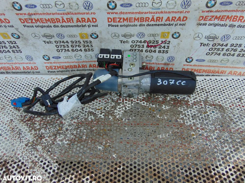 Pompa hidraulica plafon cabrio Peugeot 307cc cabrio pompa decapotare - 2