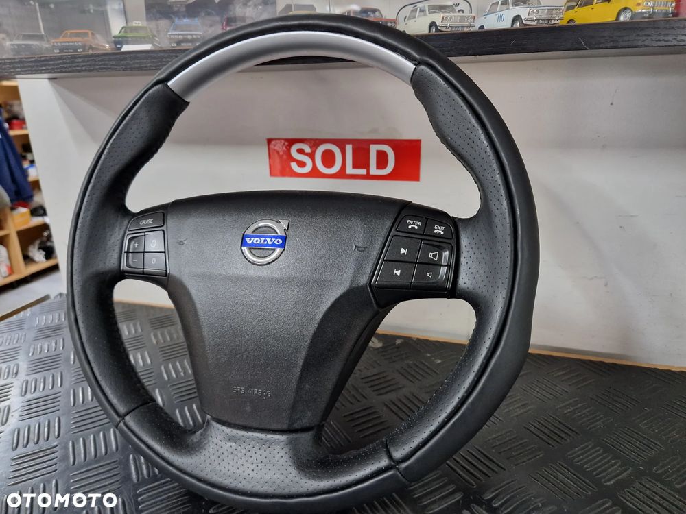 KIEROWNICA SPORT R-DESIGNE VOLVO V50 S40 C30 C70 OBSZYTA!! - 7