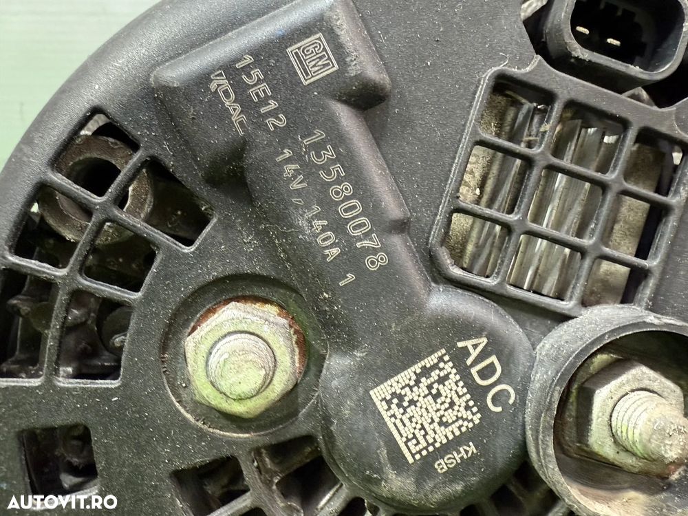 ALTERNATOR OPEL ANTARA 2.2 DIESEL 2016 COD OEM 13580078 2012-2017 - 8