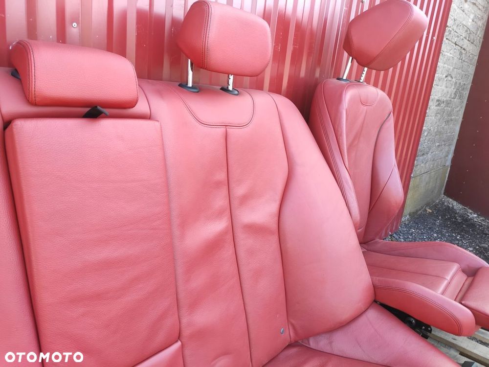 BMW 3 F30 FOTEL FOTELE WNĘTRZE BOCZKI KANAPA SKÓRA KOMPLET SKÓRA ŁADNE - 6