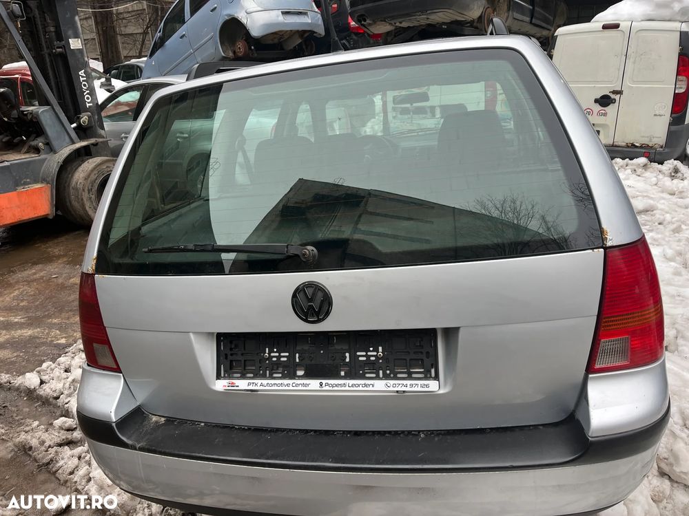 Haion spate portbagaj VW Volkswagen Golf 4 break gri argintiu(cu rugina) - 2