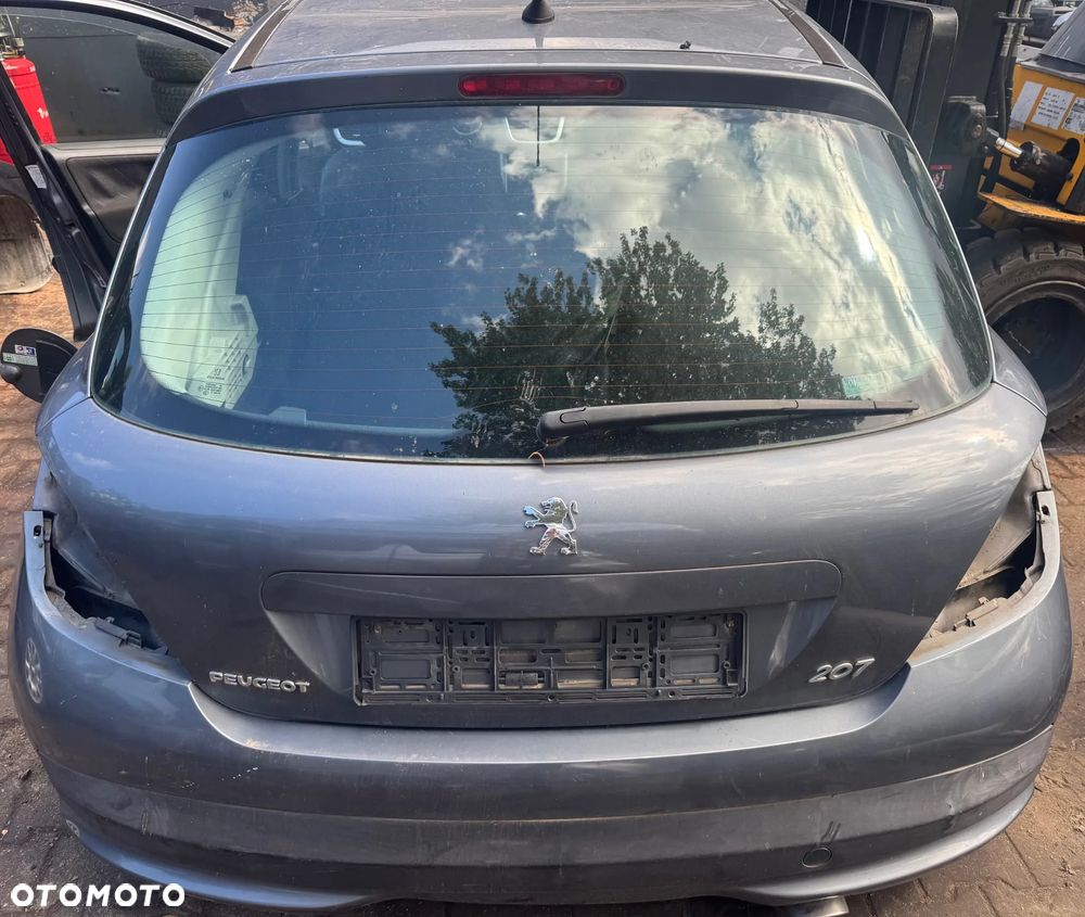 peugeot 207 klapa tył bagażnika - 7