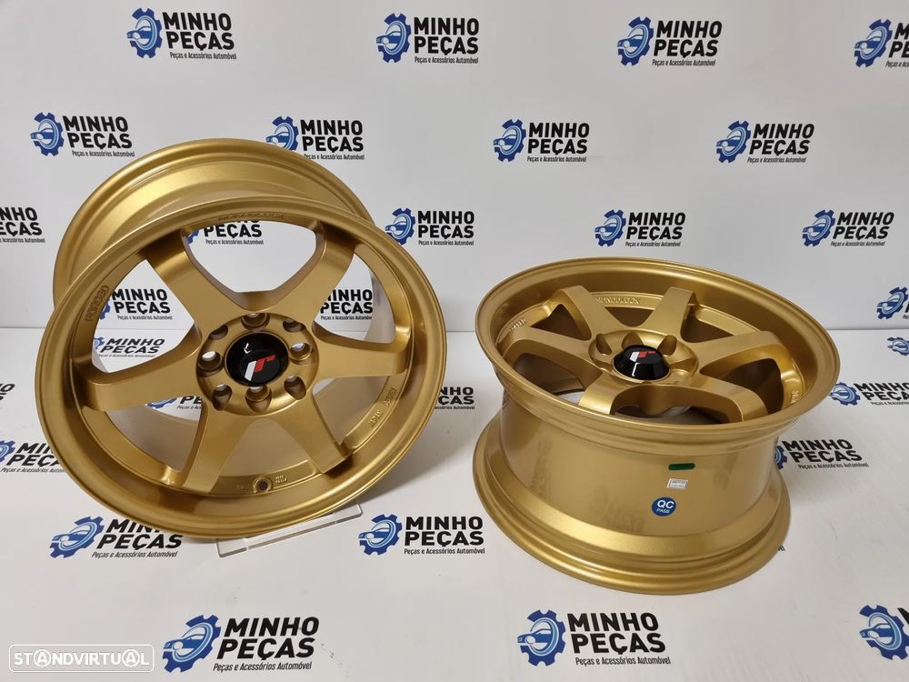 Jantes Japan Racing (JR3) em 15 Gold - 4