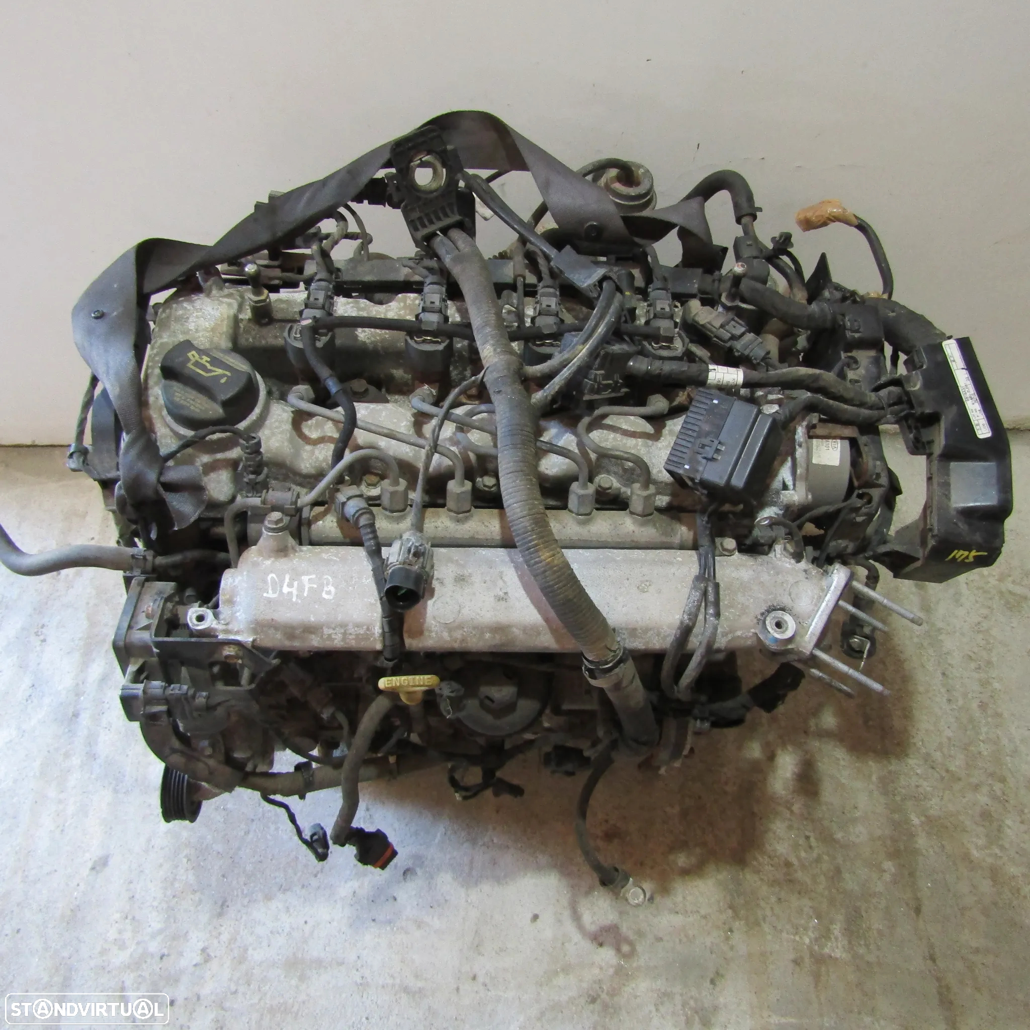Motor Hiunday 1.6 Crdi com referencia D4FD - 2