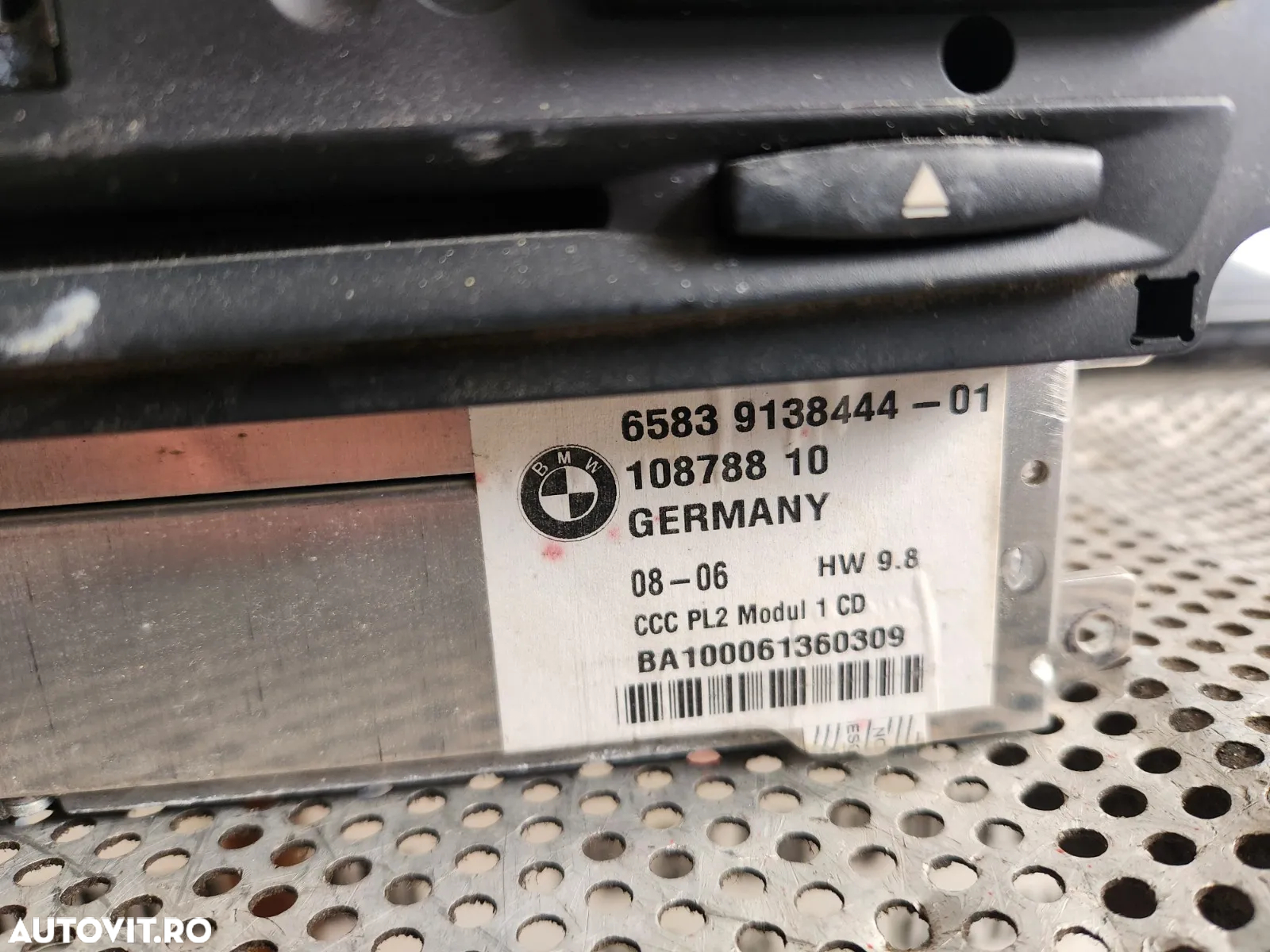 Navigatie Bmw CCC Unitate Navigatie Display Joystick Idrive CCC Bmw E90 E91 E87 Cod    - Dezmembrar - 9