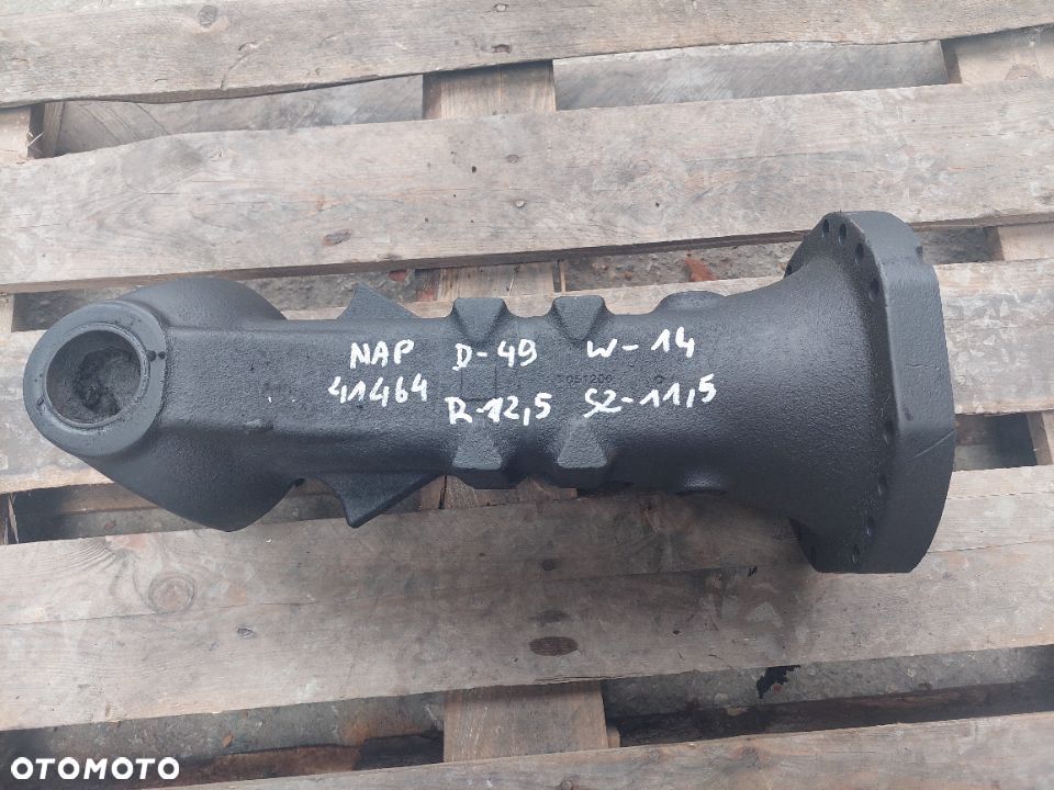 Obudowa mostu, połówka Spicer Kramer 750 850 1150 [Dł-49, Ż-2, SZ-16][W-70, S-3×27, P-14][NAP 41464] - 1
