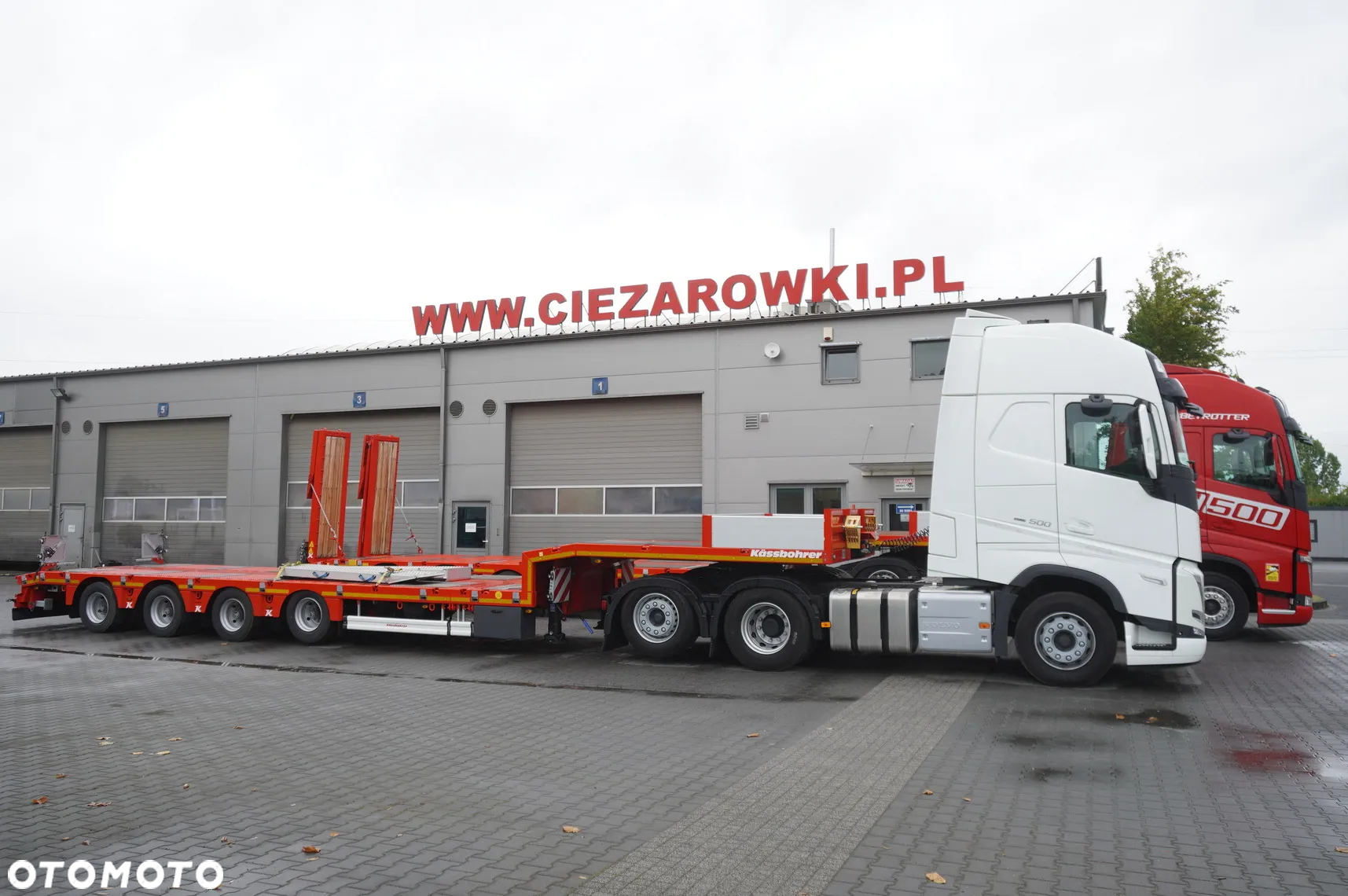 Volvo FH 500 / FABRYCZNIE NOWA NACZEPA niskopodwoziowa Kässbohrer LB3E / 500 KM - 8