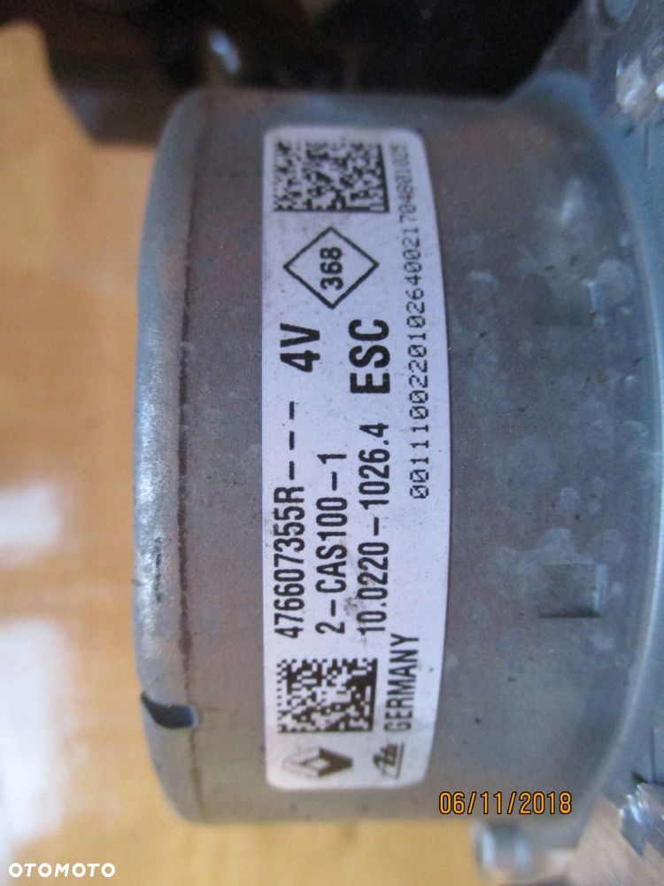 pompa abs esc do renault megane iv 476607355r0 - 2