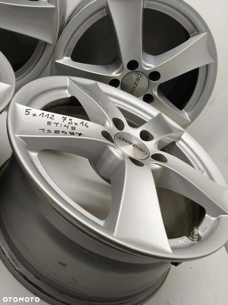 Felgi aluminiowe R16 5x112 ET:48 Audi, VW, Mercedes, Skoda - 5
