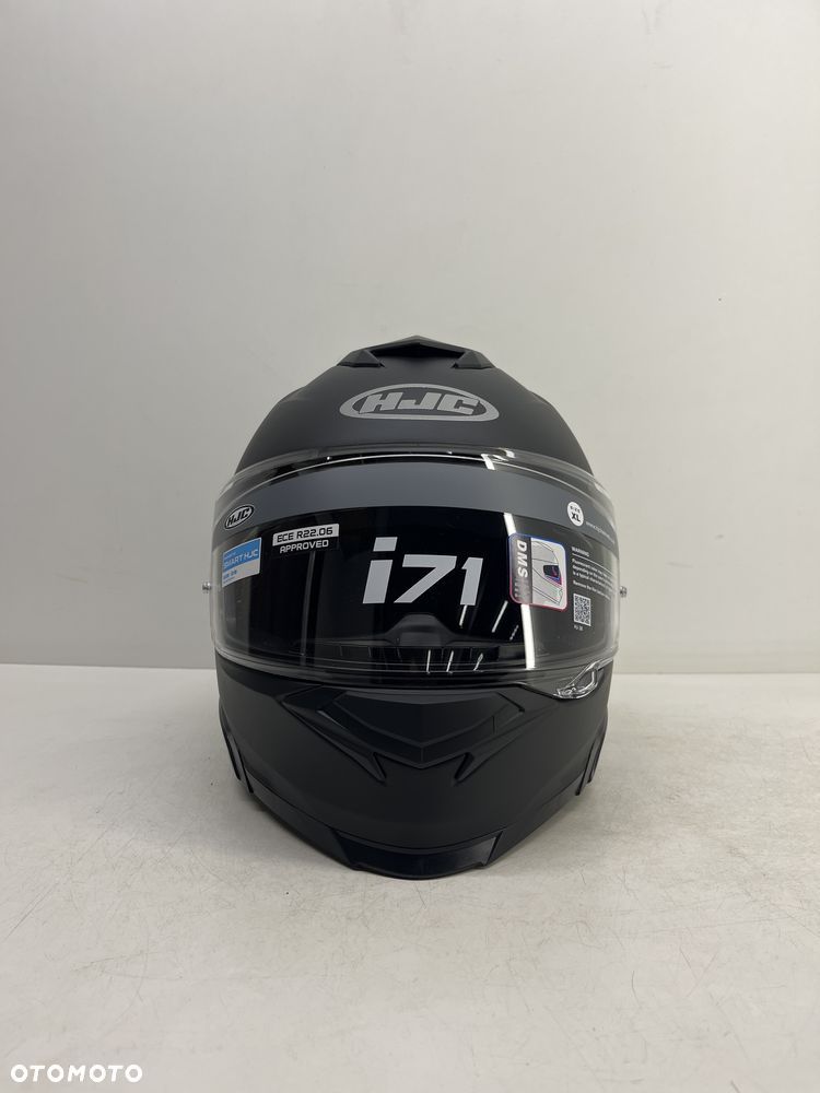 Kask integralny HJC i71 Semi Flat Black pinlock,  rozm. XL NOWY okazja! - 2