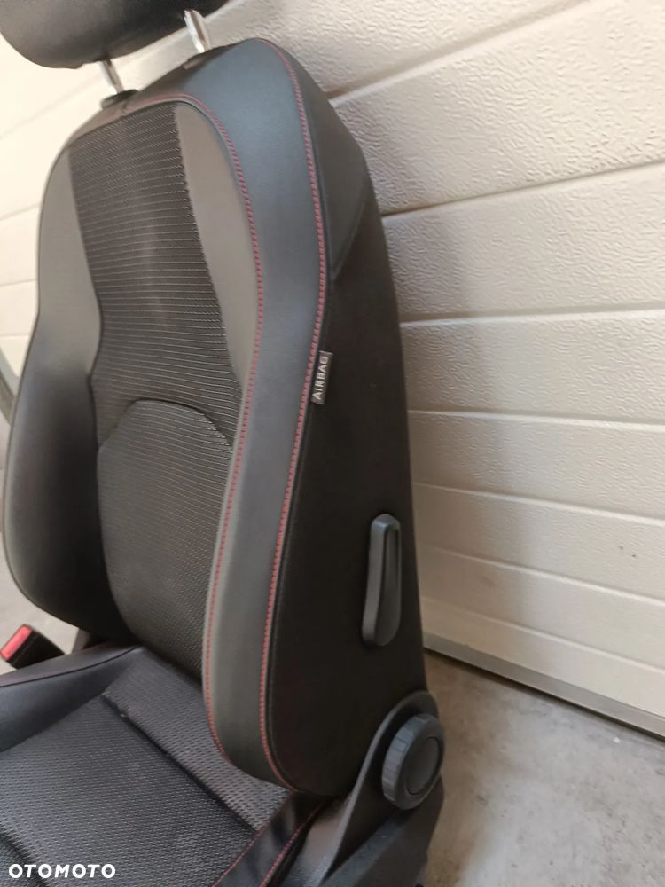 Fotel Kierowcy Lewy Seat Leon 3 III 5 Drzwi Przedni Przód Skóra FR - 5