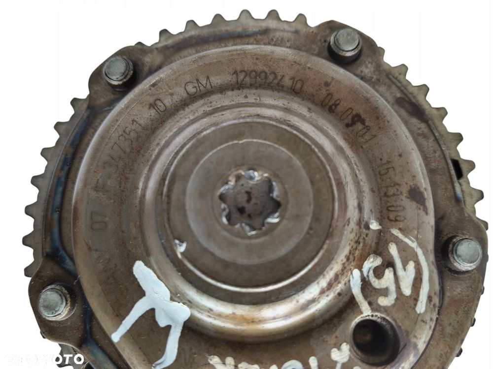 WAŁEK ROZRZĄDU WYDECHOWY Z KOŁEM Opel Zafira Astra 1.8 16V Z18XER 12992410 - 14