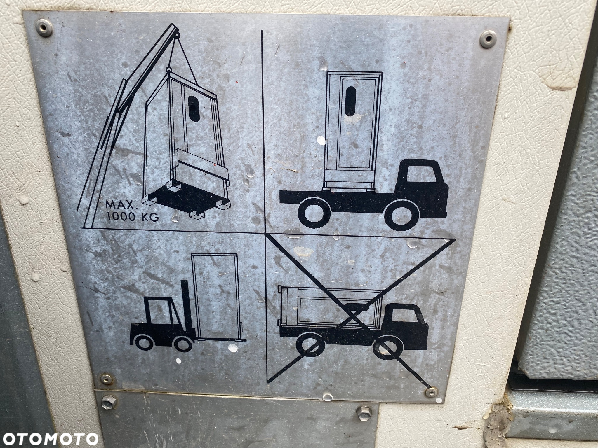 Kontener sanitarny  Toaleta WC DANFO - 15