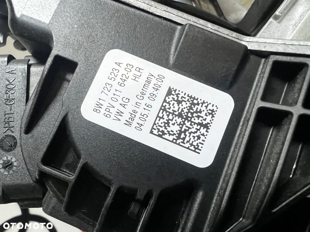 PEDAŁ STELAŻ PLUS NAKŁADKI NA PEDAŁY PODSTOPNICA AUDI A4 B9 A5 8W 8W1864777A S-LINE - 5