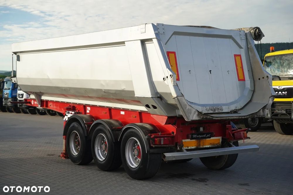 Feber Inter Cars WYWROTKA 29 M3 / ALUMINIOWA  / RYNNA / OŚ PODNOSZONA / SAF - 6