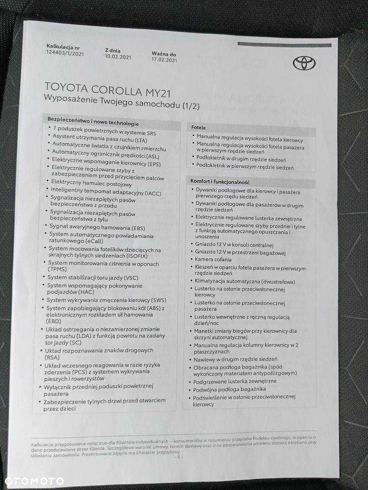 Toyota Corolla 2.0 Hybrid Comfort - 31