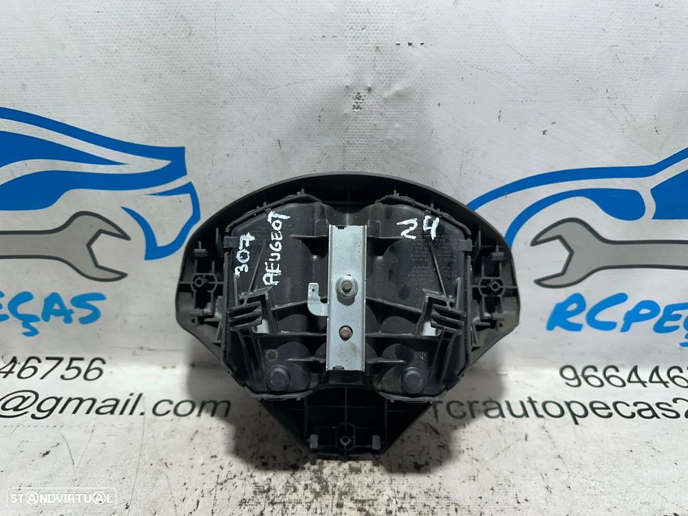 .Airbag Volante Guiador Original PSA Peugeot 307 96345028ZR 2001 - 2008 - 5