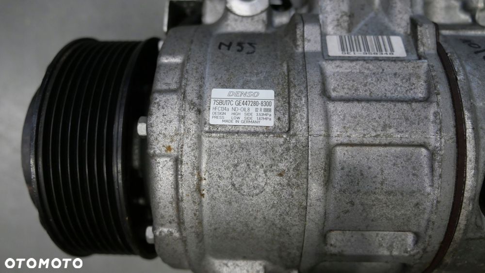 bmw f20 f30 f31 sprężarka kompresor klimatyzacji n55 7sbu17c 447280-8300 - 3