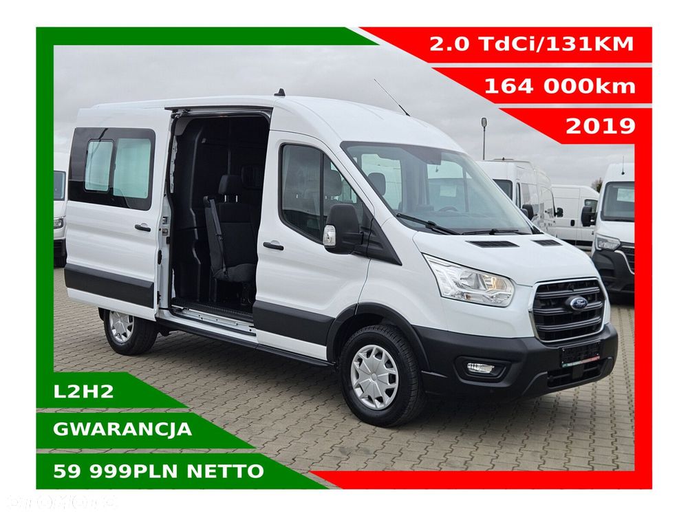 Ford transit L2H2 *59999zł NETTO* Brygadówka 6 osób 2.0TdCi/131KM - 1