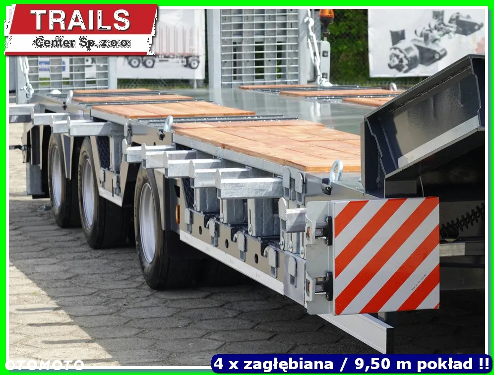 Inny Naczepa rozciągana dł. 18,60 m, zagłębiana x 4, szer. 3,00 m - NAJAZDY HYDRAULICZNE. !!! - 41