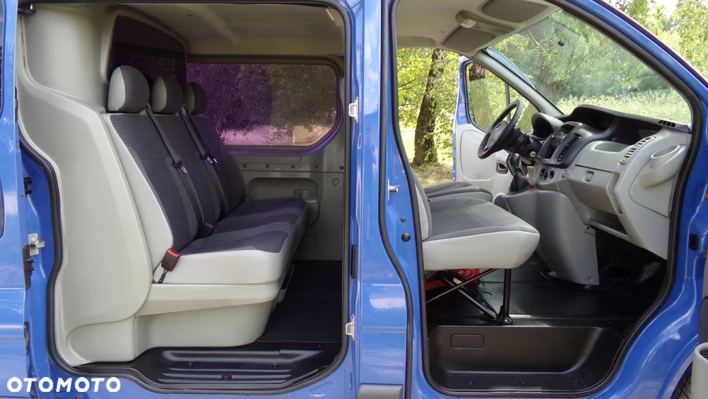 Opel VIVARO 2.0 115KM * LONG * KLIMA * BRYGADÓWKA 6 OSÓB ! SERWIS ! - 7