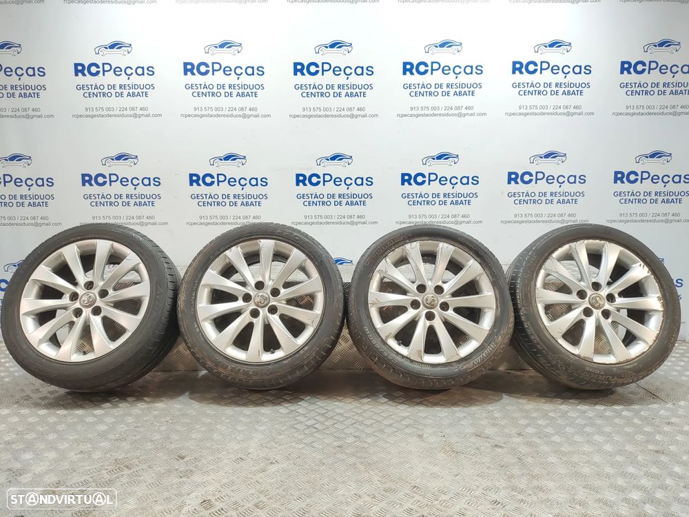 Conjunto de jantes 18 originais Opel Insignia A Facelift 8J ET42 5x120