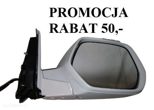 LUSTERKO DOWOLNY KOLOR HONDA CRV CR-V III, IV 06-12, 12-18,  CR-Z, JAZZ 02-08, 08-15 LEWE, PRAWE 7, 9 PIN ASFERYCZNY - 4