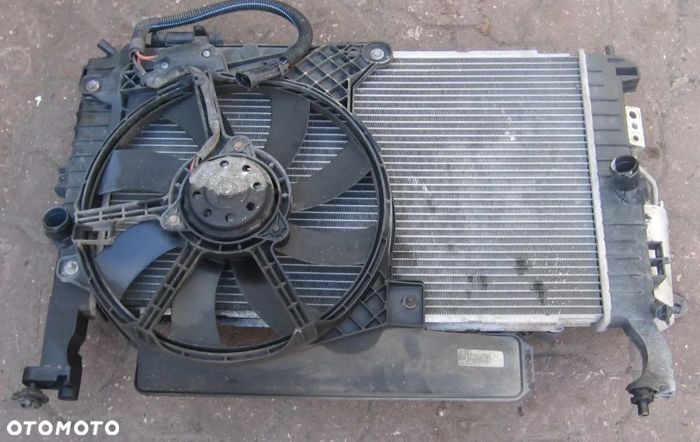 chłodnica wody klimy wentylator MERIVA A 1.7 CDTI opel - 6