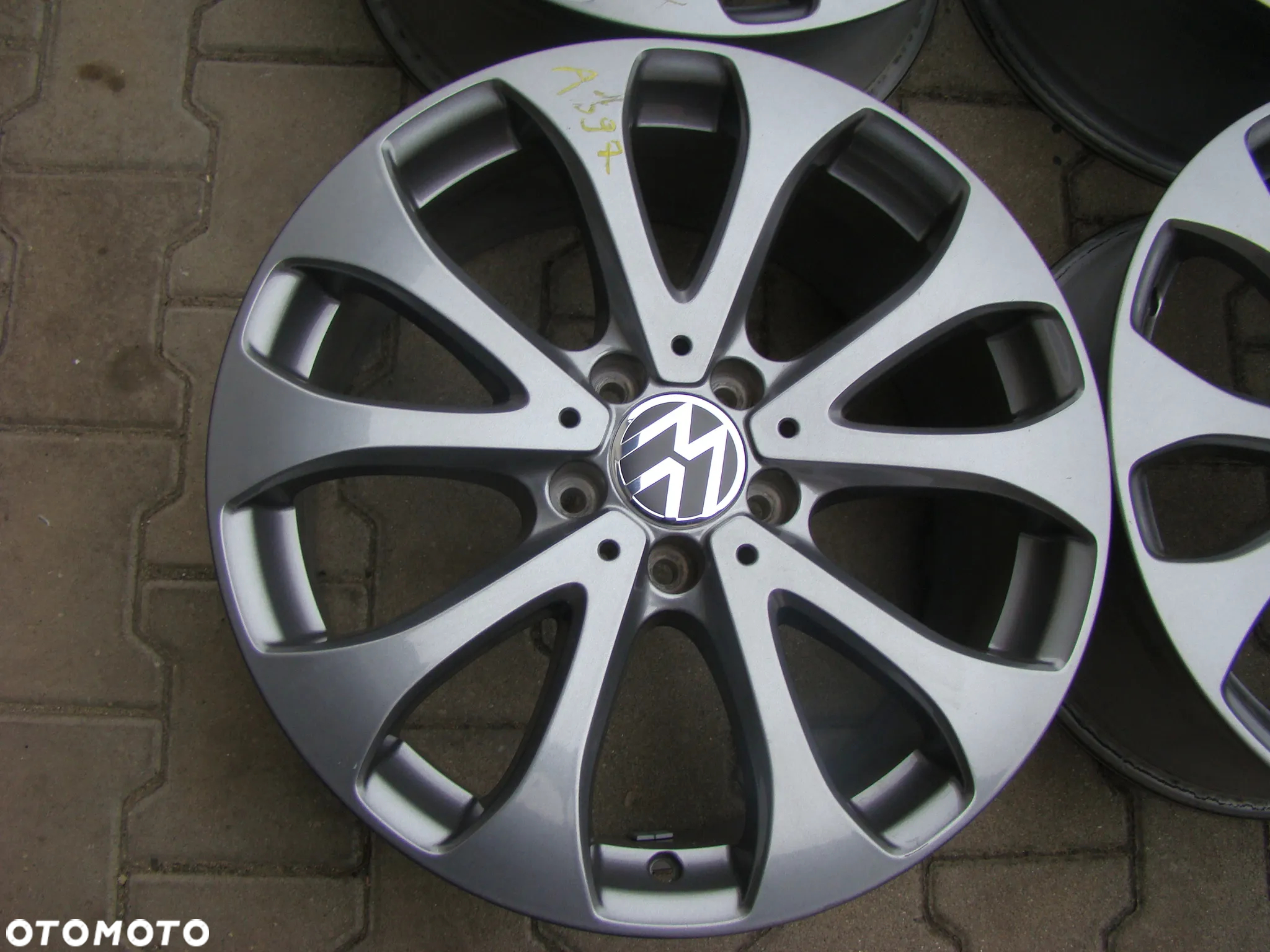 a397 5x112 VW Arteon Tiguan T-Roc Caddy Jetta Touran Golf VII VIII Passat B7 B8 8jx18 - 2