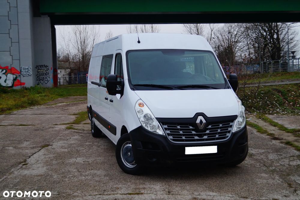 Renault MASTER 2.3DCI BRYGADÓWKA L3 H2 dubelkabina 6 osób - 9